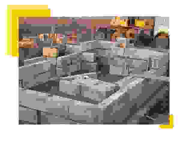 Фундамент сборный в Кандалакше