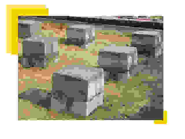 Фундамент столбчатый в Кандалакше